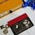 Кожаный кардхолдер Louis Vuitton Charms Vivienne Premium 7.3x0.3x10.2 см