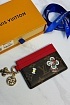 Кожаный кардхолдер Louis Vuitton Charms Vivienne Premium 7.3x0.3x10.2 см