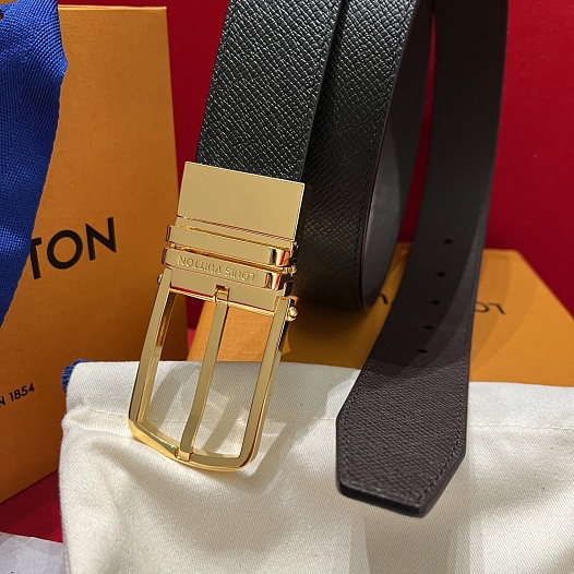 Кожаный ремень Louis Vuitton Taig premium   