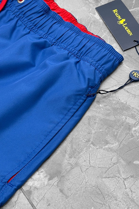 Мужские синие шорты Polo Ralph Lauren