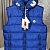 Мужской жилет Moncler синего цвета