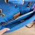Джинсовая сумка Coach baguette 26x12 см