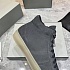 Замшевые кроссовки с мехом Tom Ford high-top - Grey