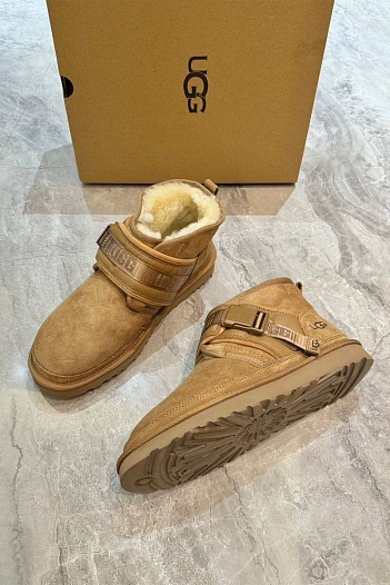 Мужские ботинки UGG Neumel Snapback - Brown   