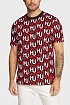 Мужская футболка Hugo Boss Donogram all-over logo