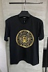 Футболка чёрного цвета Balmain metallic coin