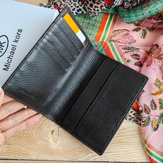 Кожаная обложка на паспорт Michael Kors 14х10 см