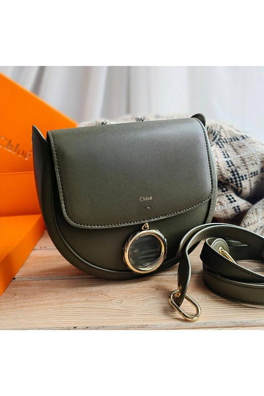 Кожаная сумка Chloe Arlene 21x18 см (2 расцветки)