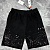 Мужские чёрные шорты Off-White paint splatter