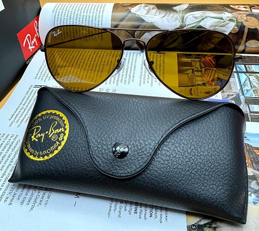 Солнцезащитные очки Ray-Ban Aviator Large Metal   