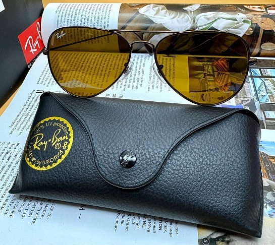 Солнцезащитные очки Ray-Ban Aviator Large Metal