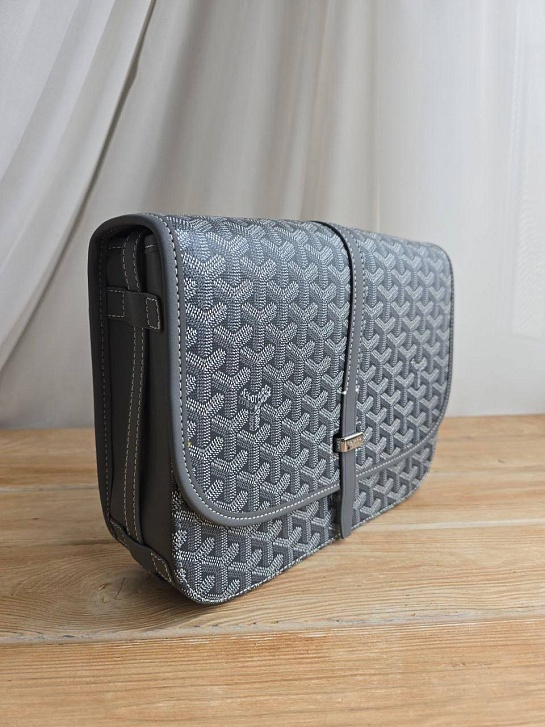 Кожаная сумка Goyard Belvedere MM 27x21 см