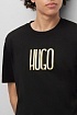 Футболка чёрного цвета Hugo Boss Dartlap