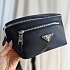 Сумка на пояс Prada 28x16 см - Black
