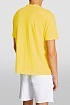 Футболка жёлтого цвета Amiri core logo