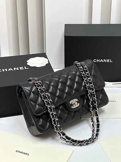 Женская кожаная сумка Chanel Timeless Premium  25x13x7 см   