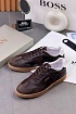 Комбинированные кроссовки Hugo Boss Brandon - Brown