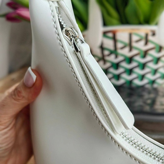 Женская кожаная сумка Prada Cleo 25x21 см (2 расцветки)   