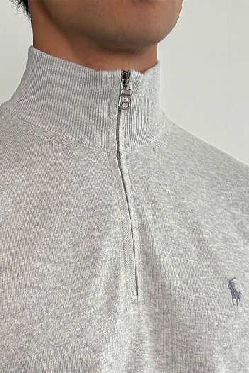 Мужская кофта Polo Ralph Lauren pony-embroidered - Grey   