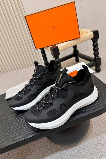 Мужские кроссовки Hermes Katana - Black   