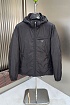 Мужской пуховик Prada logo-plaque - Black