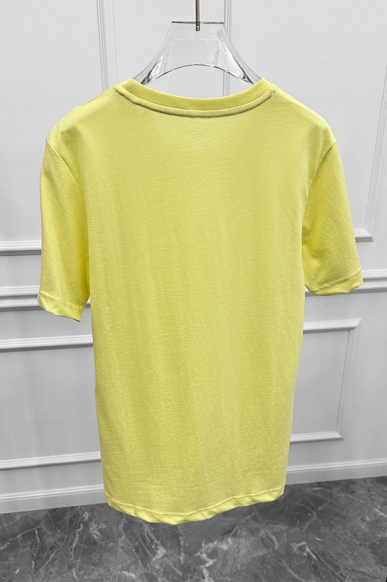 Мужская жёлтая футболка Calvin Klein Urban Graphic