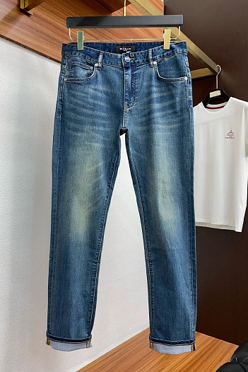 Мужские синие джинсы Kiton Premium   