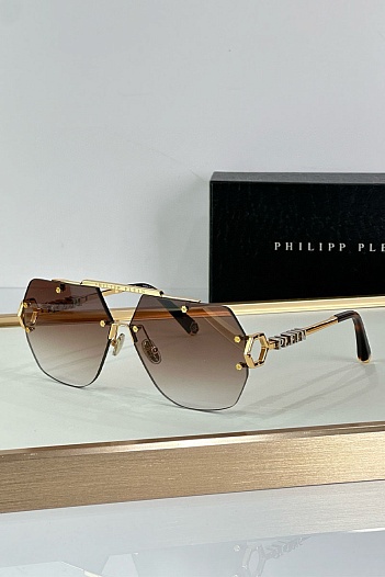 Солнцезащитные очки Philipp Plein - Brown   