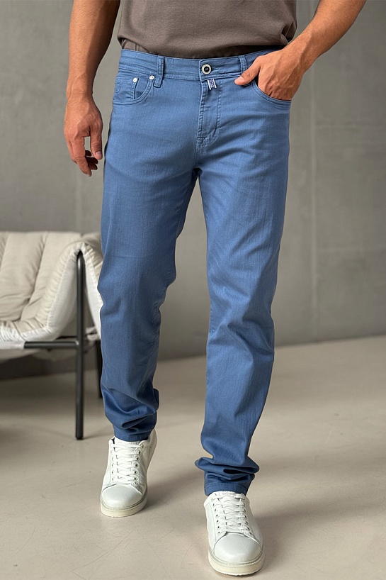 Мужские синие джинсы Jacob Cohen straight fit