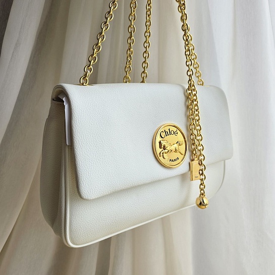 Кожаная сумка Chloe 28x17 см