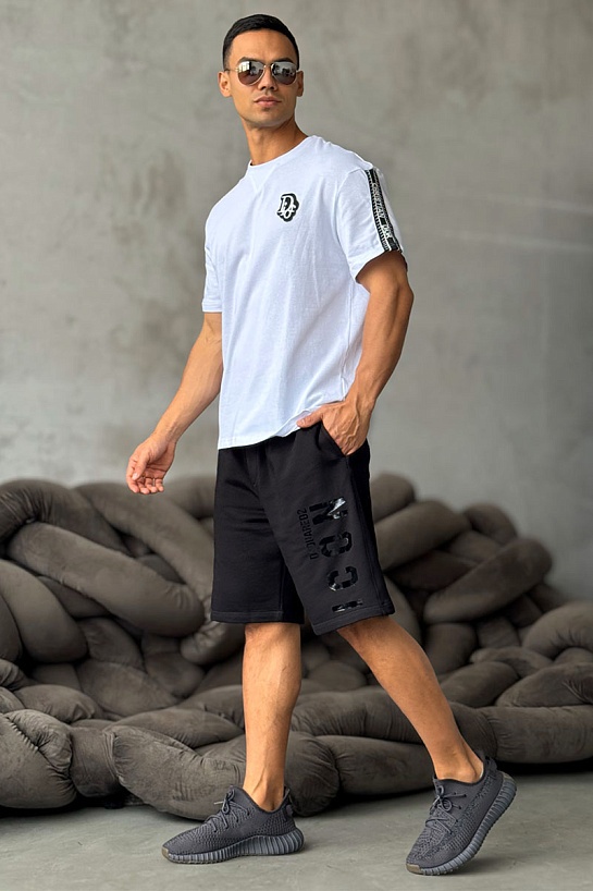Мужские шорты Dsquared2 "ICON" - Black