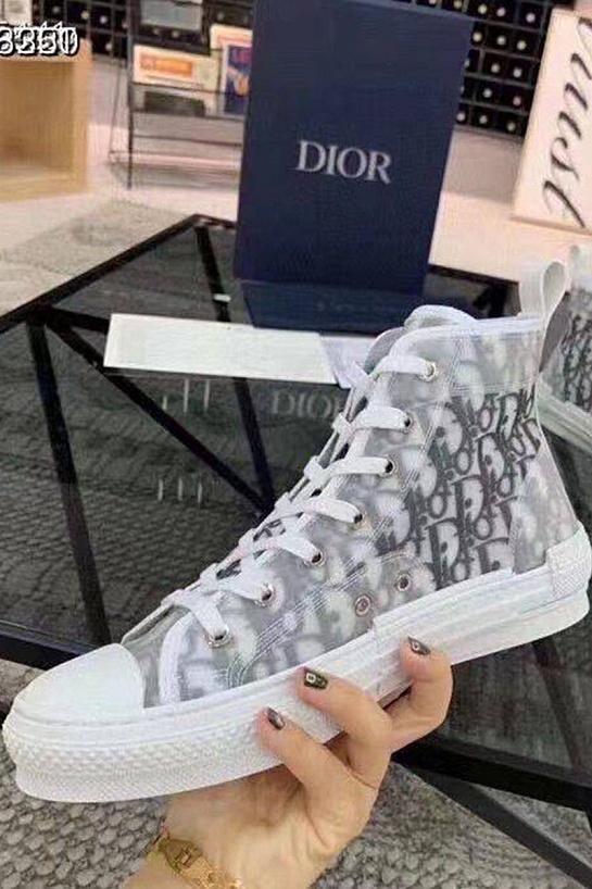 Женские текстильные кроссовки Dior Walk'n'Dior