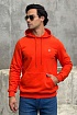 Мужское худи Tommy Hilfiger оранжевого цвета