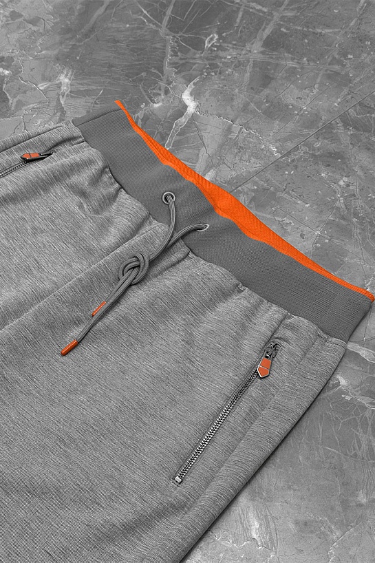 Спортивные штаны Hermes серого цвета