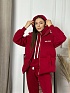 Женский красный костюм тройка MIU MIU