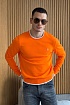 Мужской джемпер Hermes оранжевого цвета