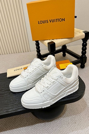 Мужские кроссовки Louis Vuitton Trainer - White   