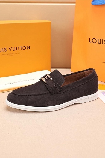Мужские замшевые лоферы Louis Vuitton Estate   