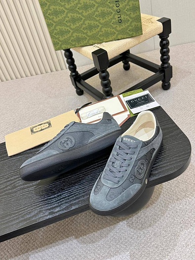 Мужские кроссовки Gucci G75 - Grey   