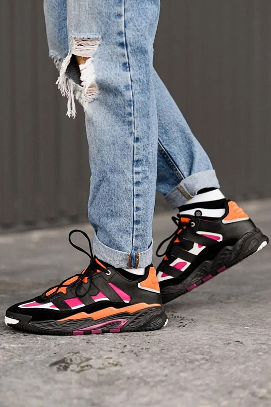 Кроссовки Adidas Niteball Black Power Berry