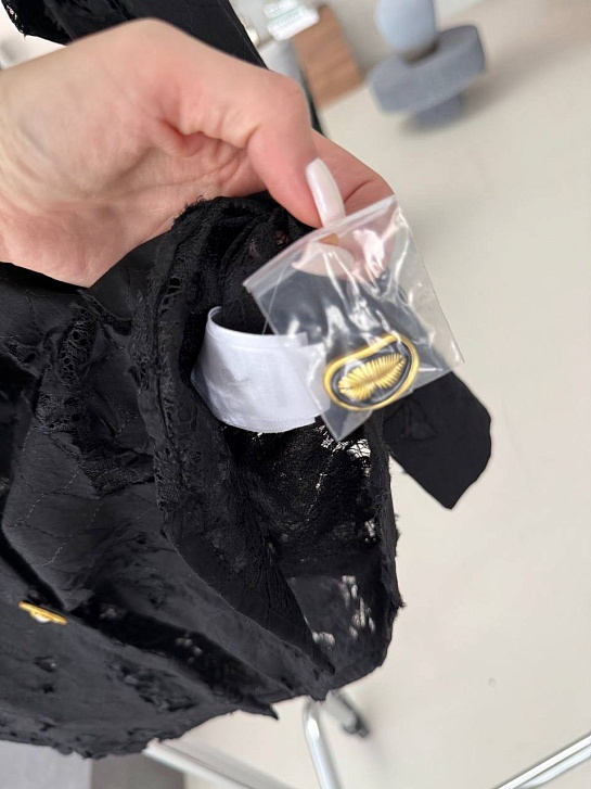 Женская рубашка Schiaparelli premium - Black