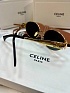 Солнцезащитные очки Celine Triomphe - Grey / Gold