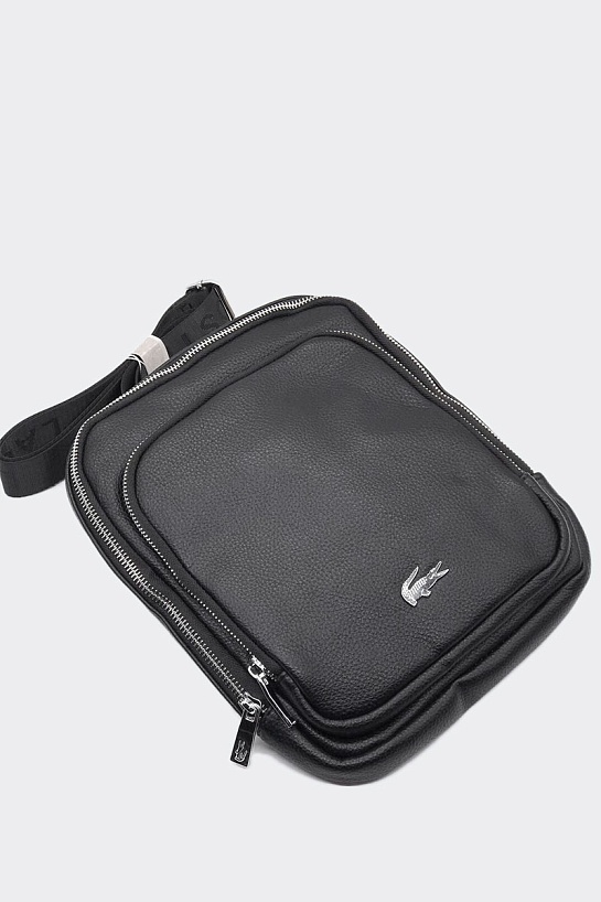 Мужская чёрная сумка Lacoste