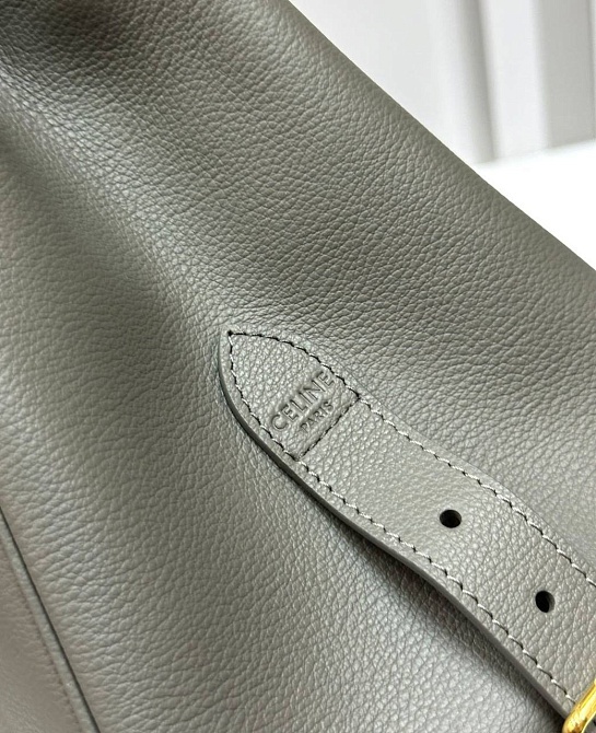 Женская сумка Celine Appoline Medium Premium 37.5x22x16 см - Grey
