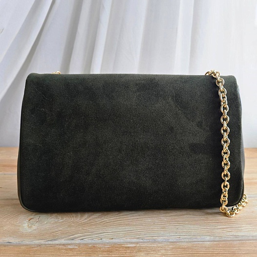 Замшевая сумка Chloe Small Heritage 28x17 см   