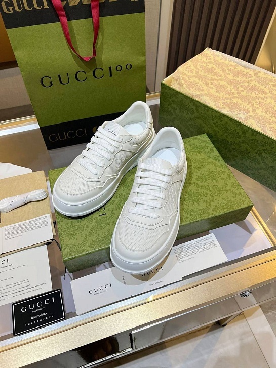Женские кроссовки Gucci Chunky B Premium - White
