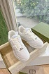 Женские кожаные кроссовки Gucci GG Cruise
