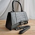 Кожаная сумка Balenciaga Hourglass S 23x14.5 см
