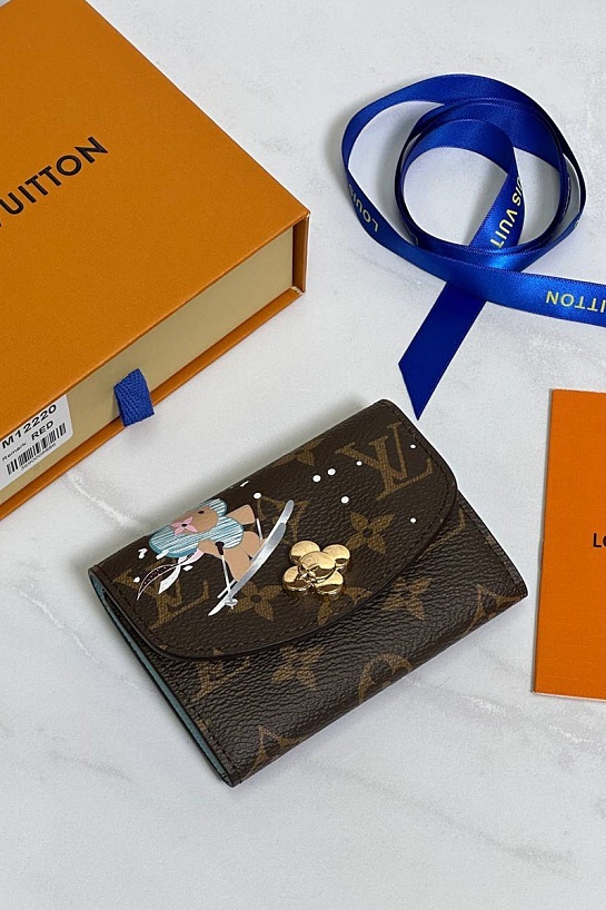 Кошелек Louis Vuitton Rosalie Snow Snow Premium 8x2.5x11 см