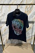 Мужская тёмно-синяя футболка Philipp Plein Skull